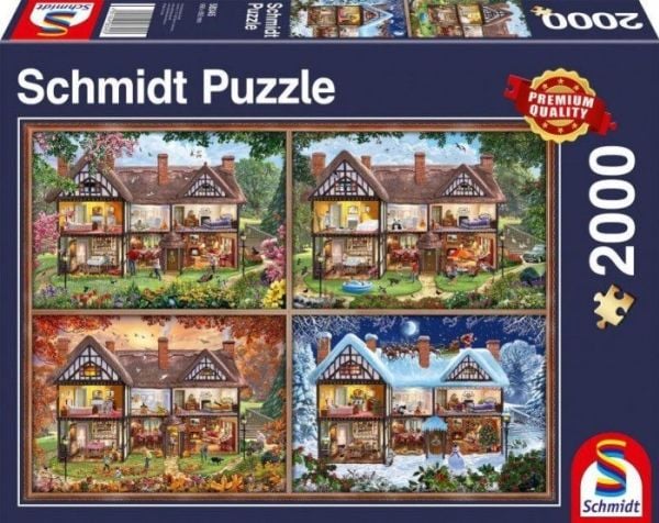 Schmidt Spiele 58345, 2000 kappaletta, Landskab
