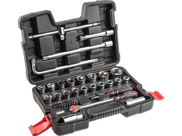 Top Tools hylsyavaimet 1/4", 1/2" sarja 47 kpl.