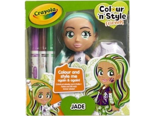 Colour'n'Style Friends Jade CRAYOLA docka
