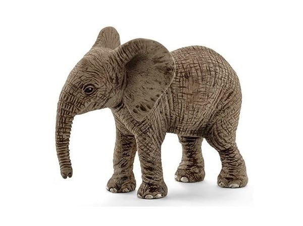 Figur Schleich Schleich 14763S Young African Elephant Farm World Red
