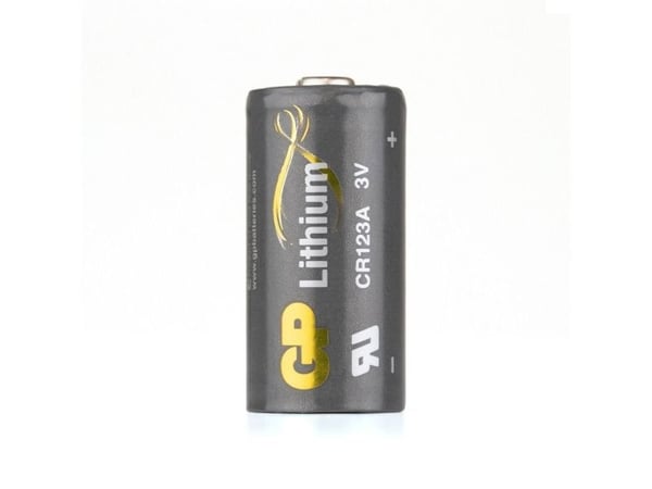GP Batteries Lithium 070CR123AEC1, Engangsbatteri, CR123A, Lithium, 3 V, 1 stykker, 1400 mAh