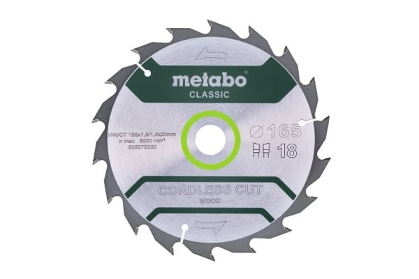Metabo 628272000, 16,5 cm, 2 cm, 1 mm, 1,6 mm, Metabo, KS 18 LTX 57 / KT 18 LTX 66 BL / KS 18 LTX 66 BL