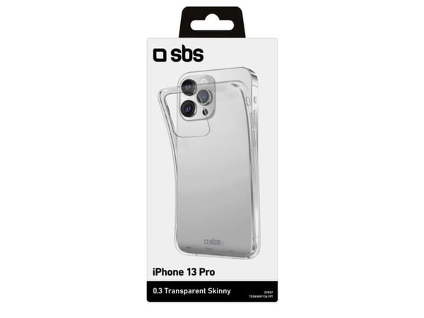 SBS TESKINIP1361PT, Etui, Apple, iPhone 13 Pro, 15,5 cm (6.1"), Gjennomsiktig