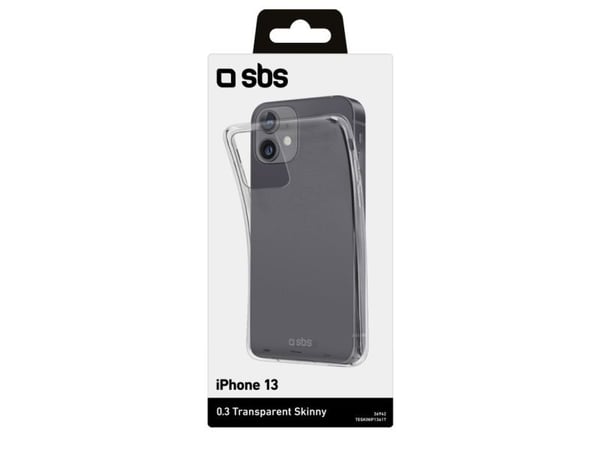 SBS TESKINIP1361T, Etui, Apple, iPhone 13, 15,5 cm (6.1"), Gjennomsiktig