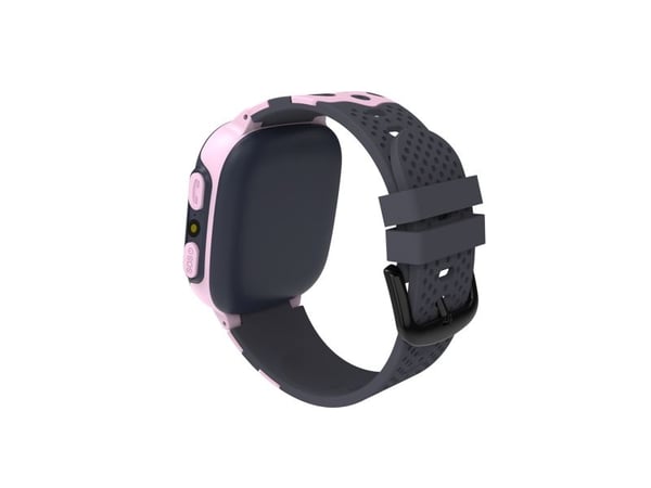 Canyon Kids Sandy KW-34 - Smart ur med rem - silikon - skjerm 1,44" - 32 MB - Bluetooth - 0,08 megapiksler kamera - 42 g - grå/rosa