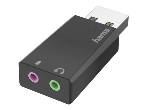 Hama 00200323, USB, 2x3,5 mm, Lajittelu