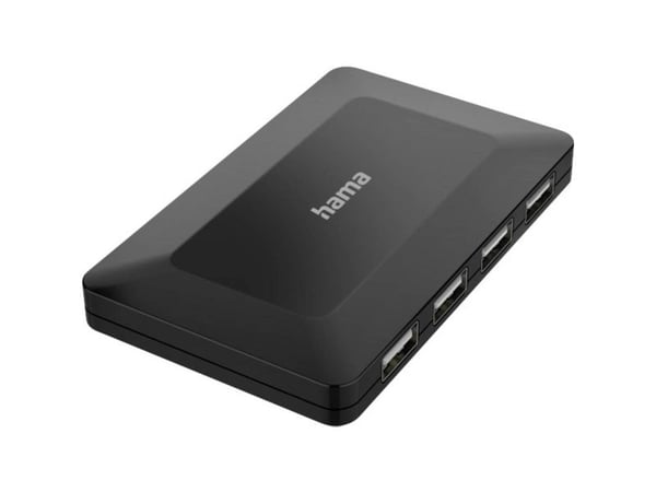 Hama 00200122, USB 2.0, USB 2.0, 480 Mbit/s, svart, 1,5 m, USB/AC