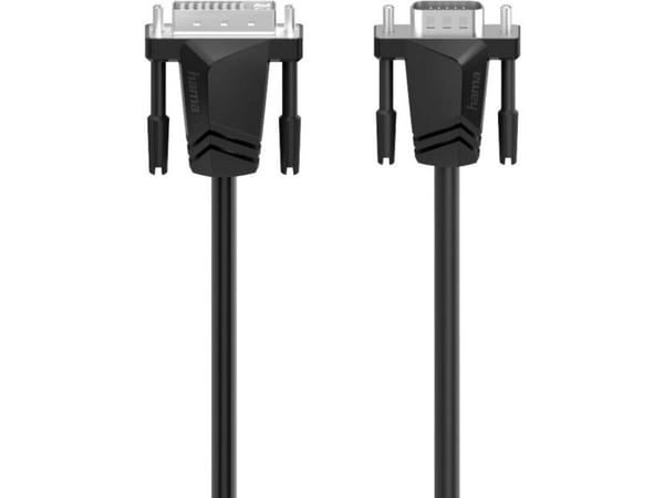 Hama 00200714, 1,5 m, DVI-I, VGA (D-Sub), Hankjønn, Hankjønn, Rett