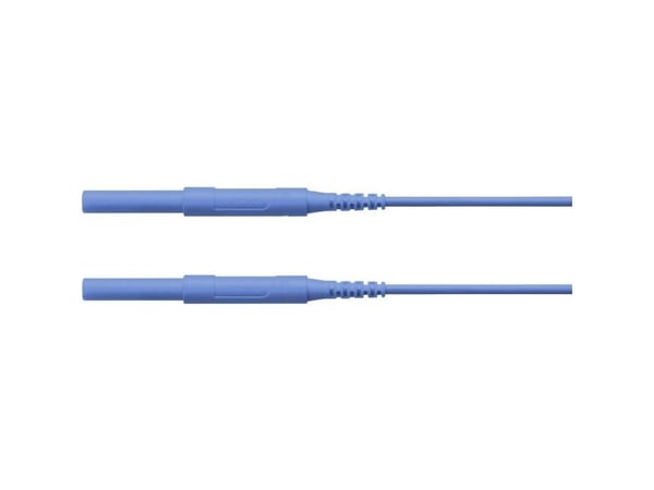 Schützinger HSPL 8568 / AWG16 / 150 / BL Turvatestausjohto [liitin 4 mm - liitin 4 mm] 150,00 cm Sininen 5 kpl 5 kpl