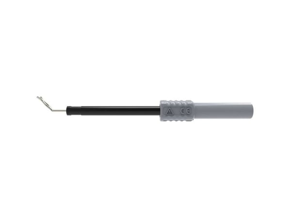 Schützinger måleprøveklemme sokkel 4 mm grå 1 stk. (ZPK 8066 Ni / GR)