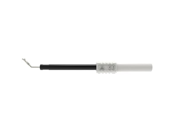 Schützinger måleprøveklemme 4 mm sokkel hvit 1 stk (ZPK 8066 Ni / WS)