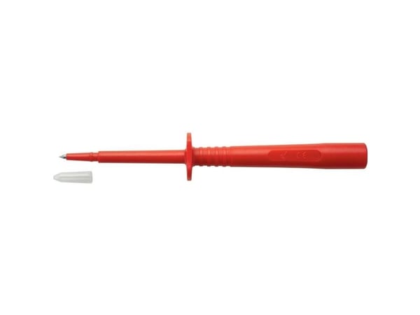 Schützinger SPS 6890 Ni / RT Sikkerhedstestspids Tilslutning 4 mm Rød 10 stk
