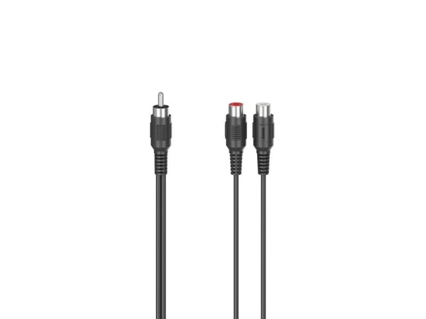 Hama 00205183, RCA, Hankjønn, 2 x RCA, Hunkjønn, Svart