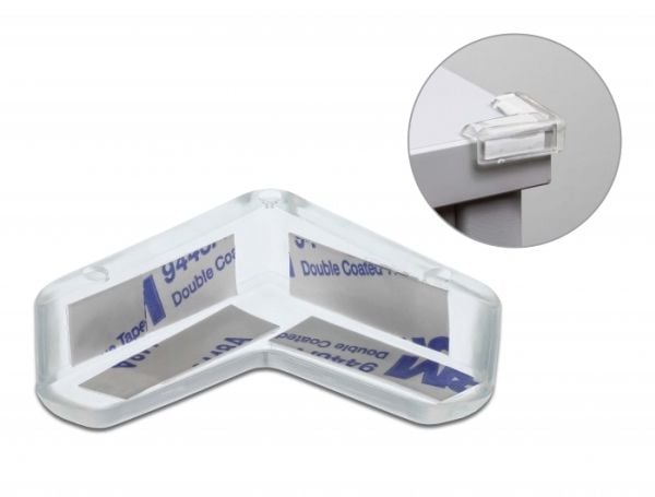 Delock - Edge protector - transparent