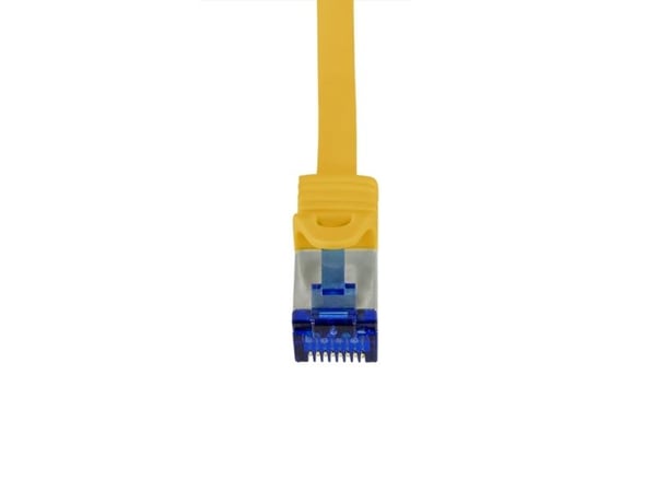 LogiLink Professional Ultraflex - Patch-kabel - RJ-45 (hane) till RJ-45 (hane) - 25 cm - 6 mm - S/FTP - CAT 7 (kabel)/CAT 6a (kontakter) - halogenf...