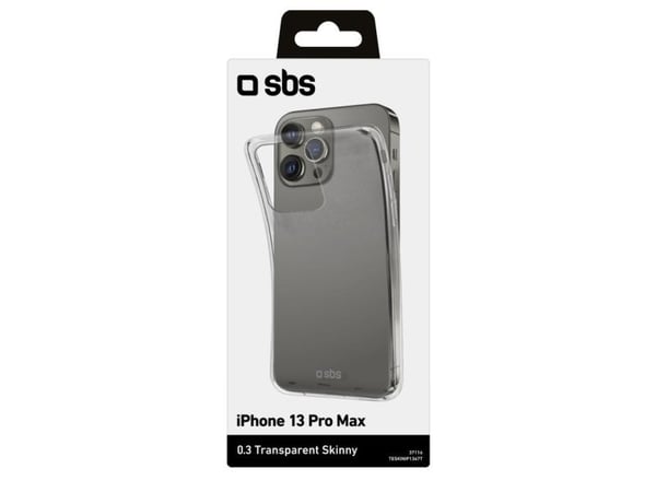 SBS TESKINIP1367T, Etui, Apple, iPhone 13 Pro Max, 17 cm (6.7"), Gjennomsiktig