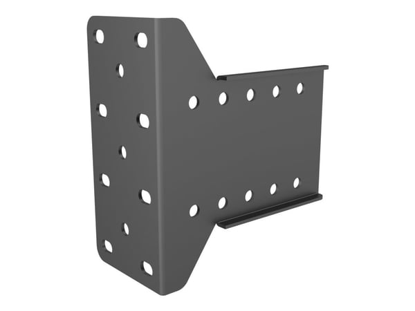 Multibrackets M Pro Series - Monteringskomponent (monteringsplate) - for LCD-skjerm - stål - svart