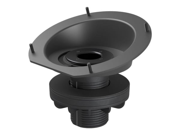 Logitech Tap Riser Mount - Kontrollermonteringssett for videokonferanse - grafitt - for Room Solution Base Bundle, Huddle, Large; Tap for Google Ha...