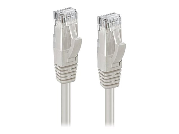 MicroConnect - Koblingskabel - RJ-45 (hann) til RJ-45 (hann) - 15 m - 5 mm - UTP - CAT 6a - halogenfri, innendørs, formstøpt, rund, uten hindringer...