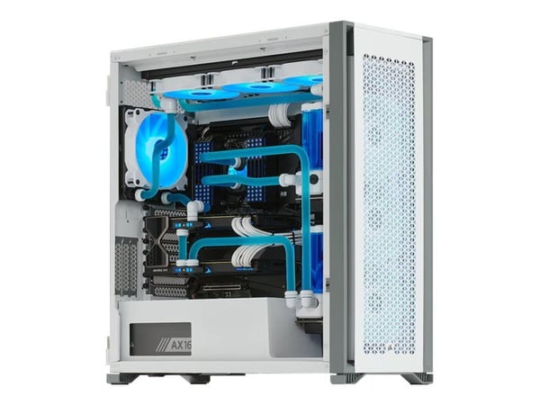 CORSAIR - uten strømforsyning - hvit - USB/Audio