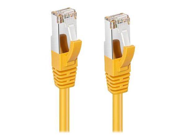 MicroConnect - Koblingskabel - RJ-45 (hann) til RJ-45 (hann) - 25 cm - 6 mm - S/FTP - CAT 6a - halogenfri, innendørs, formstøpt, rund, uten hindrin...