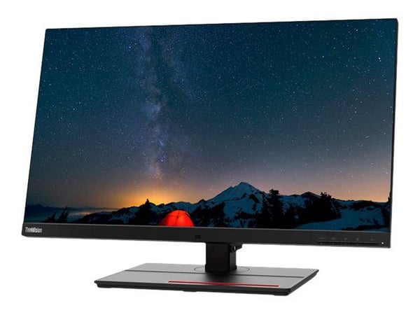 Lenovo ThinkVision P27u-20 - LED-skjerm - 27" - 3840 x 2160 4K @ 60 Hz - IPS - 450 cd/m² - 1000:1 - 4 ms - Thunderbolt 4, 2xHDMI, DisplayPort - høy...