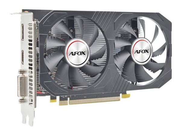 AFOX Radeon RX 550 - Grafikkort - Radeon RX 550 - 4GB GDDR5 - PCIe 3.0 - DVI, HDMI, DisplayPort