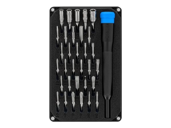 iFixit - Presisjonsskrutrekker med spissett - 33 deler - inn boks