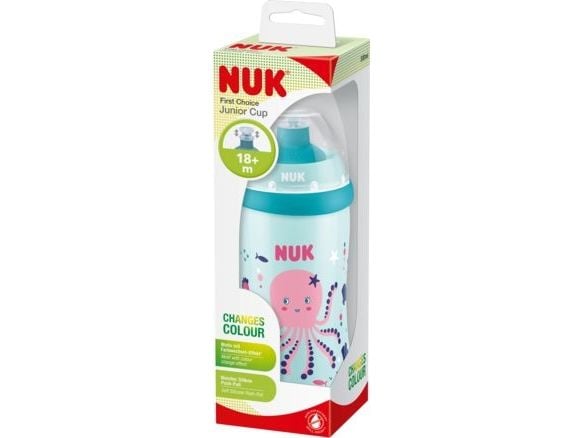 NUK Junior Cup 300 ml sportsflasstut Osmiornica blå 255576 Nuk NUK Junior Cup 300 ml sportsflasstut Osmiornica blå 255576 Nuk