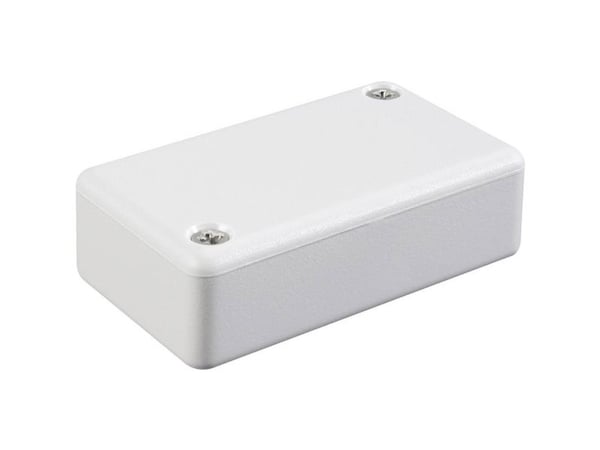 Hammond Electronics 1551QGY universalkabinett 40 x 40 x 15 ABS gråhvit (RAL 7035), 1 stk