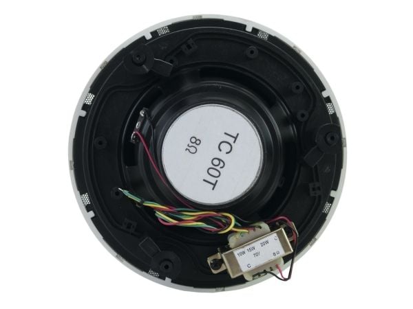 Omnitronic 80710245, 2-veis, Koblet med ledninger (ikke trådløs), 20 W, 40 - 20000 Hz, 8 O, Hvit