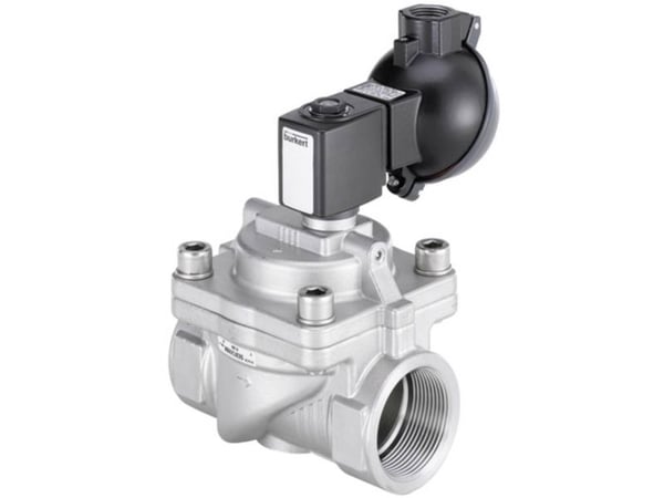 Bürkert membranventil 349772 6281, 230 V G 2, nominell dimension 40 mm, servostyrd, 1 st