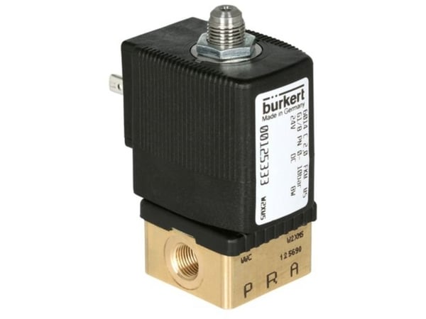 Bürkert Suoraohjattu venttiili 125348 6014 24 V/DC Runkomateriaali Messinki Tiivistemateriaali FKM 1 kpl