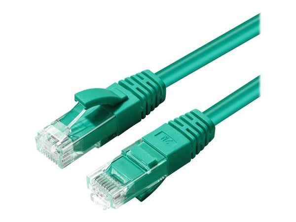 MicroConnect - Koblingskabel - RJ-45 (hann) til RJ-45 (hann) - 5 m - 5 mm - UTP - CAT 6a - med støvel, halogenfri, innendørs, formstøpt, rund, uten...