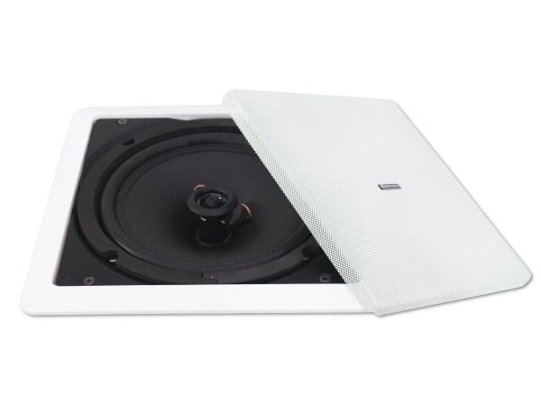 Omnitronic 80710355, 2-veis, Koblet med ledninger (ikke trådløs), 40 W, 50 - 18000 Hz, Hvit