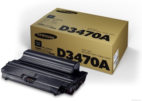 Samsung ML-D3470A - Høy ytelse - svart - original - tonerpatron (SU665A) - for Samsung ML-3470, ML-3471, ML-3472, ML-3473, ML-3475