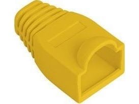 Lanberg Os+?onka RJ45-pistokkeelle +++?+?+?ta 100 kpl, Kabelcover, Gul
