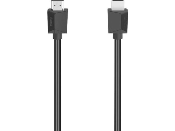 Hama - High Speed - HDMI-kabel med Ethernet - HDMI hann til HDMI hann - 1.5 m - skjermet - 4K-støtte