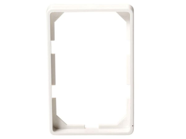 Lanview - Utgangsramme - 50 x 75 mm - hvit (en pakke 10)