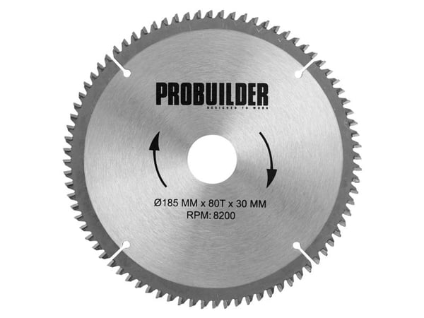 PROBUILDER - TERÄ Ø185X30X2.0MM T80