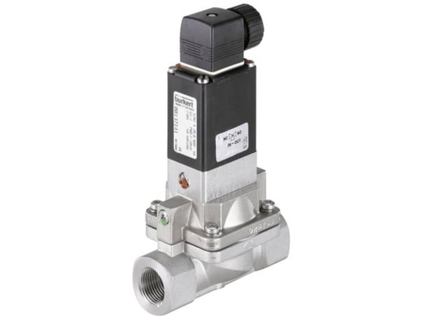 Bürkert servostyrd ventil 220297 5282 24 V/DC G 1/2 muff, nominell dimension 13 mm (1 st)
