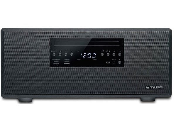 Muse M-692 BTC, Hjemmelydanlegg (mikro), Sort, 60 W, FM, PLL, LED, CD, CD-R, CD-RW