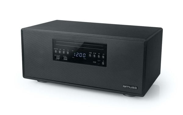 Muse M-692 BTC, Hjemmelydanlegg (mikro), Sort, 60 W, FM, PLL, LED, CD, CD-R, CD-RW