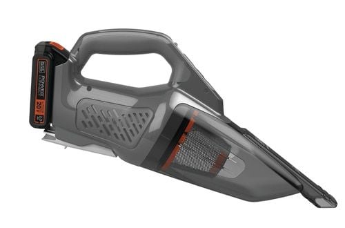 Black & Decker Dustbuster, Tørr, Teppe, Hardt Gulv, Trappetrinn, Uten pose, Sort, Grå, Oransje, Batteri, 20 V
