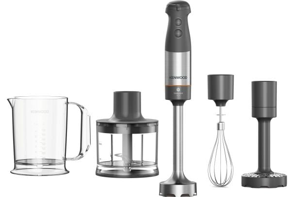 Kenwood Triblade XL + HBM60.307GY - Stavblender - 1 kW - grå