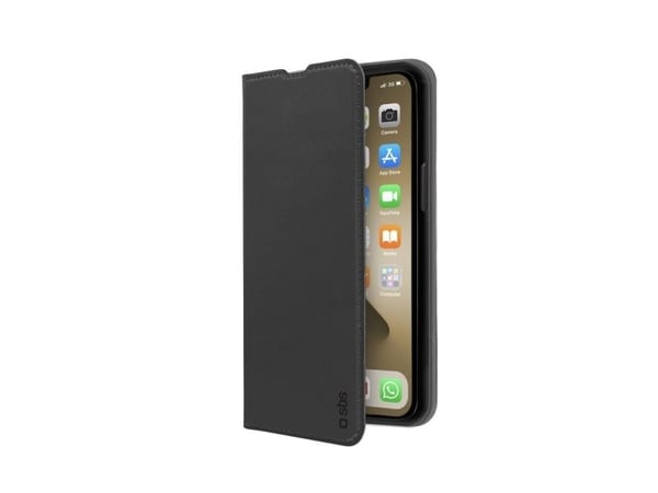 SBS TEBKLITEIP1367K, Lommebok-etui, Apple, iPhone 13 Pro Max, 17 cm (6.7"), Svart