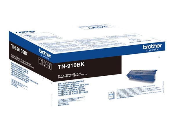 Brother TN-910BK, 9000 sivua, Musta, 1 kpl