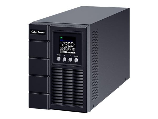 CyberPower Online S Series OLS2000EA - UPS - AC 230 V - 1800 watt - 2000 VA - enkeltfase - RS-232, USB - utgangskontakter: 4 - aktiv PFC - svart