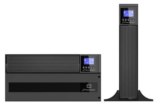 PowerWalker VFI 10000 ICR IoT, Dobbeltkonvertering (Online), 10 kVA, 10000 W, Ren sinus, 160 V, 276 V