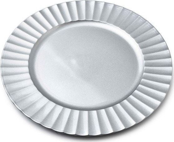 Mondeks Mondex BLANCHE apatinsølv dekorplate 33x33x2 cm